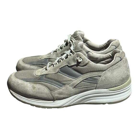 SAS Tripad Comfort Men's Size 13 Gray Suede Mesh Walking Sneakers Made In USA - Picture 4 of 9